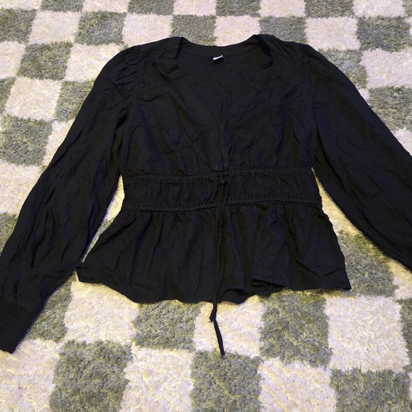 Old Navy Black Women's Blouse - Picture 1 of 7